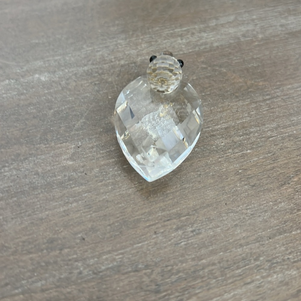 SWAROVSKI Crystal Duck w Silver Beak Figurine - Picture 5 of 6